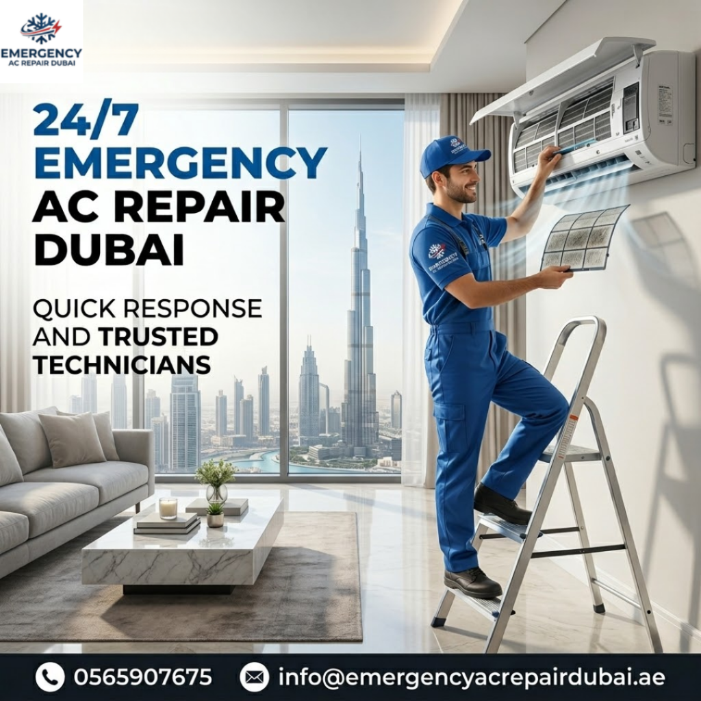 24/7 Emergency AC Repair Dubai | Qucik Response And Trusted Technicians