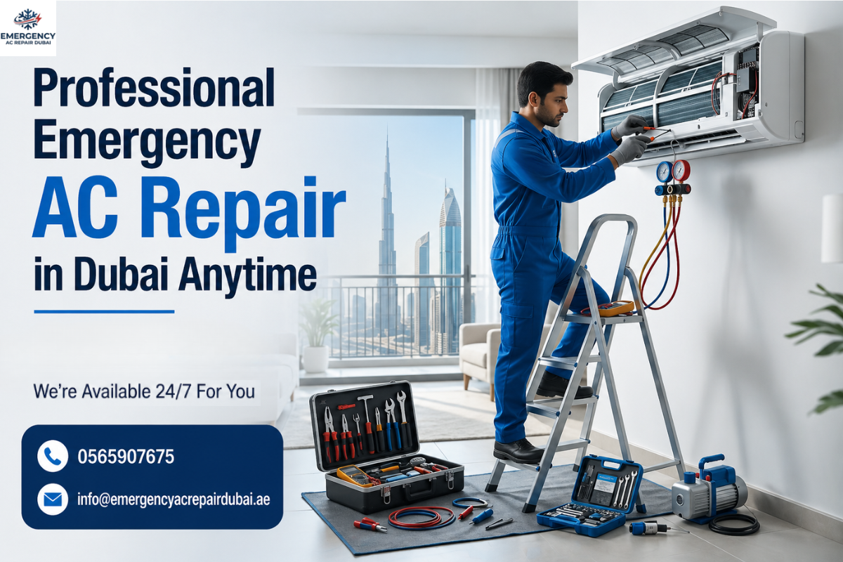 Professional Emergency AC Repair in Dubai Anytime
