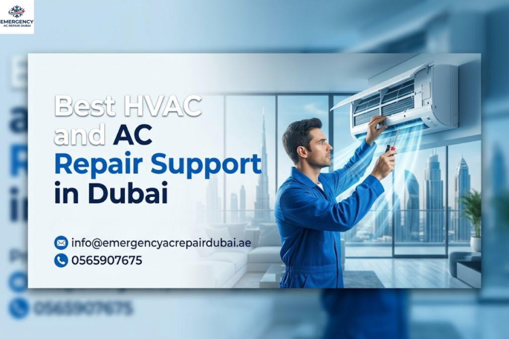 Best HVAC and AC Repair Support in Dubai