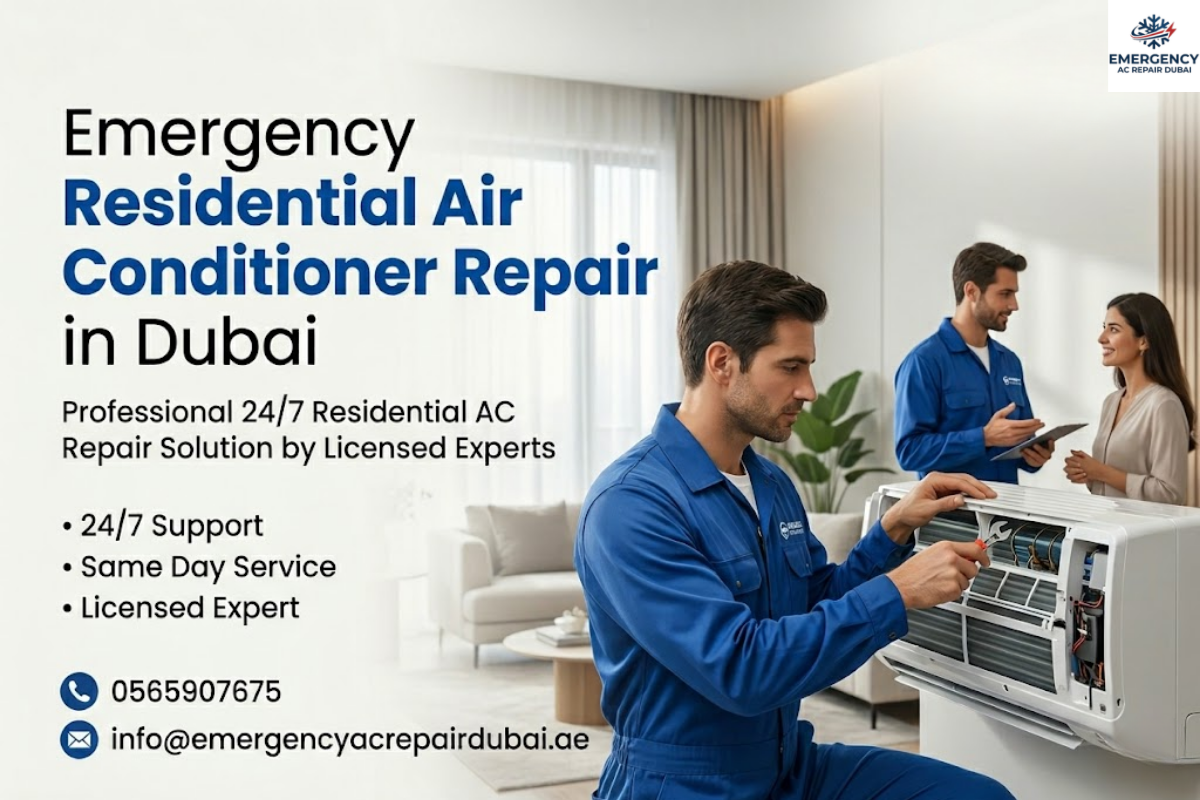 Emergency Residential Air Conditioner Repair in Dubai